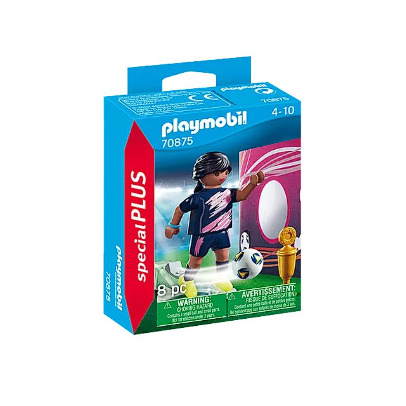 Playmobil 70875, Piłkarka z bramką