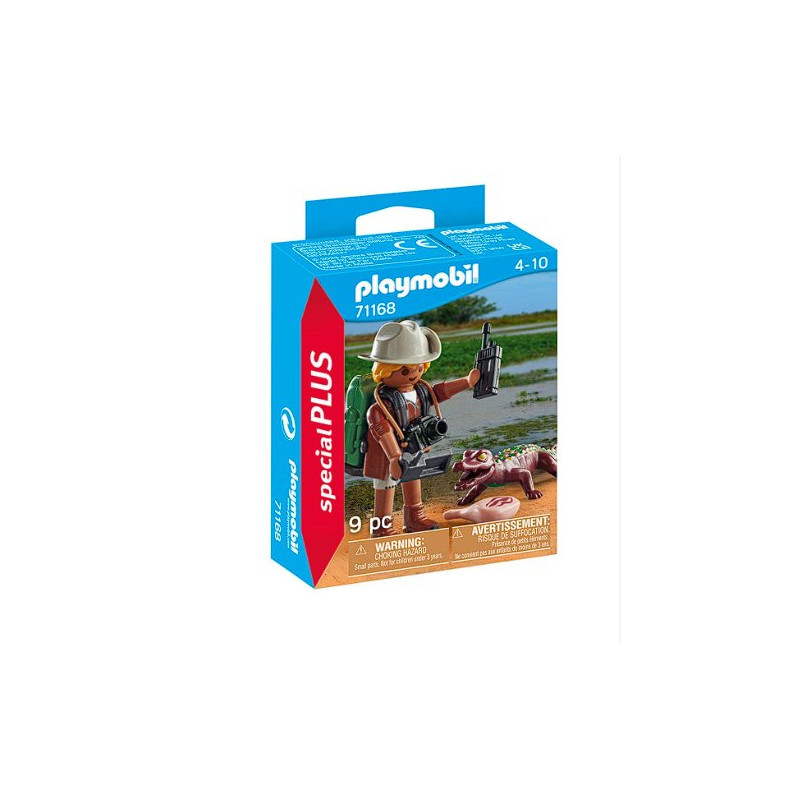 Playmobil 71168, Badacz z aligatorem