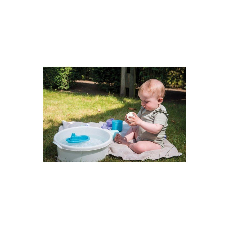 Pastelowy zestaw zabawek do kąpieli, eco plastic