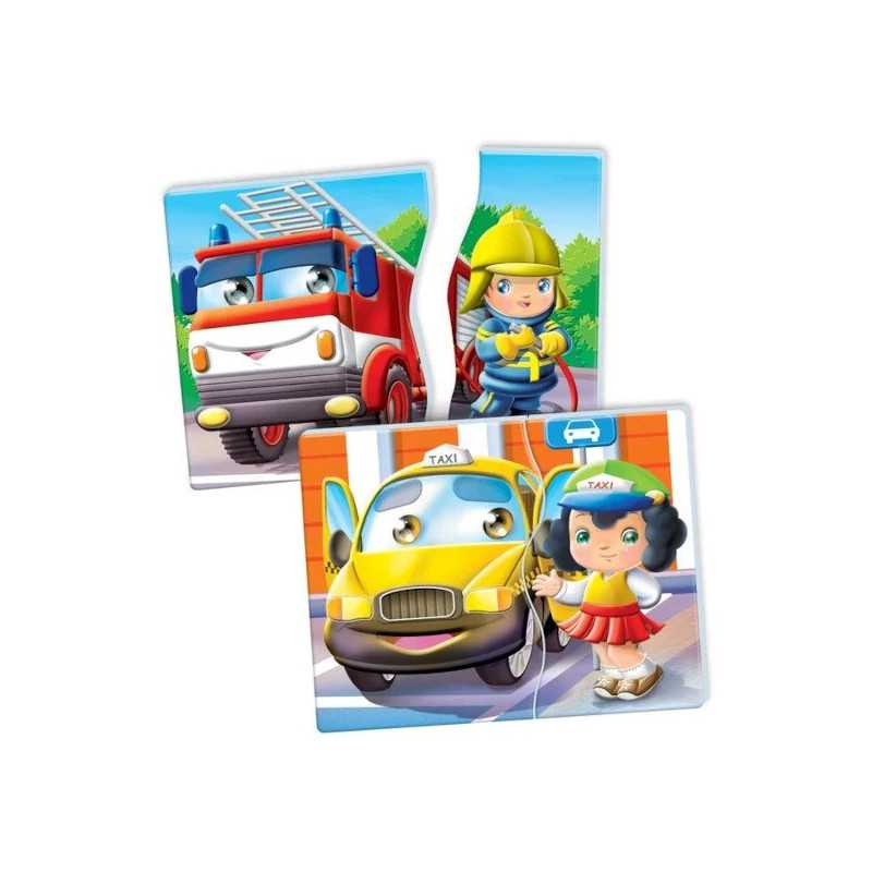 Puzzle, Pojazdy i zawody - Clementoni 60920