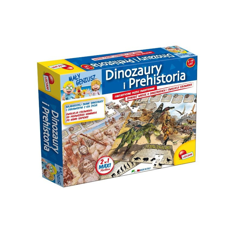 Dinozaury i Prehistoria - Lisciani 50789