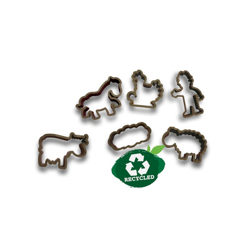 Foremki eco do ciastoliny - SES Creative 24918