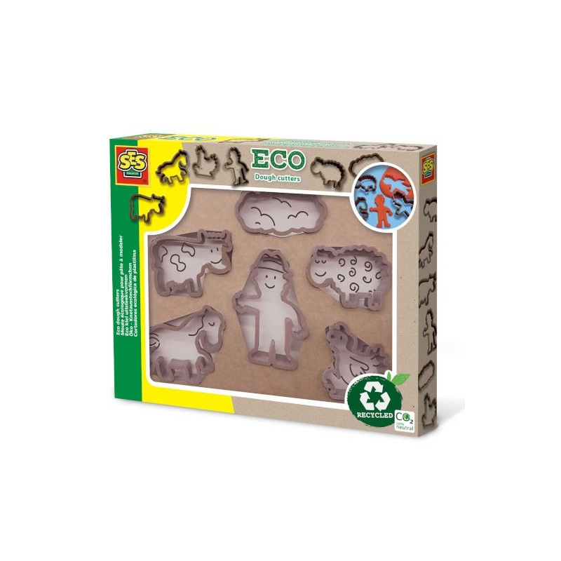 Foremki eco do ciastoliny - SES Creative 24918