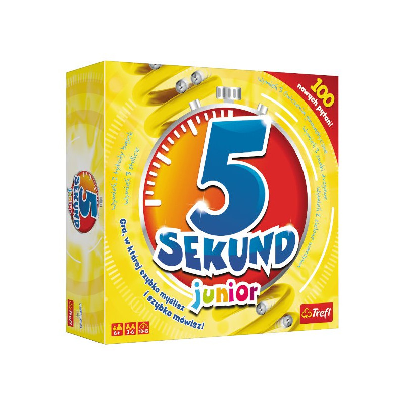 Gra - 5 sekund: Junior - Trefl