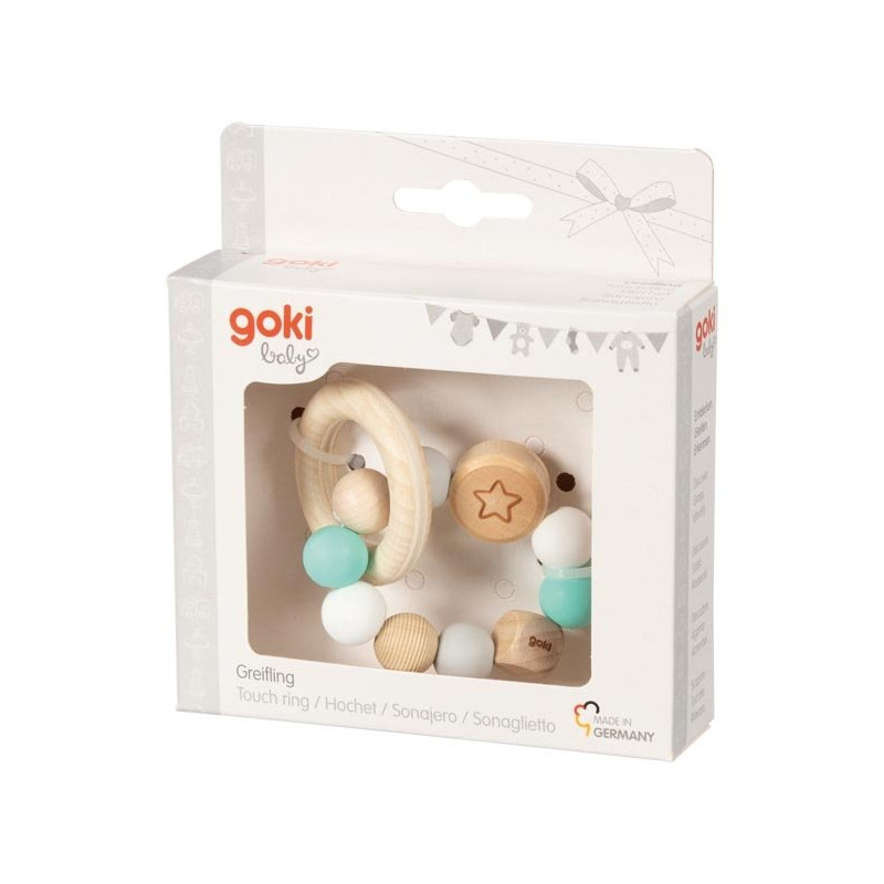 Gryzak Gwiazdka, pastel blue, Goki 65243