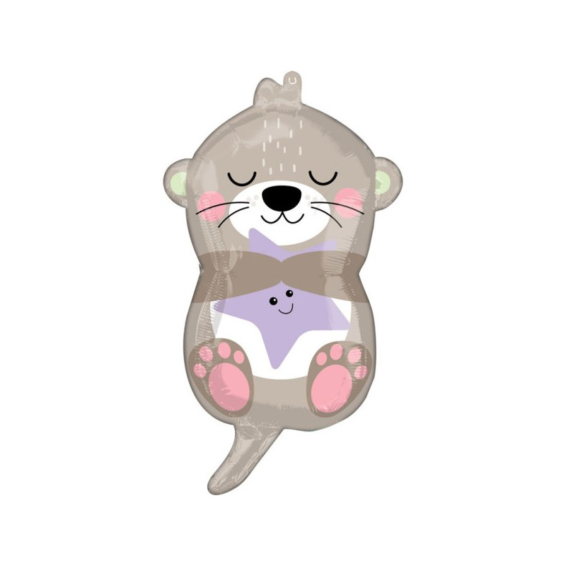 Balon Słodka Wydra - Otterly Adorable - 58 cm