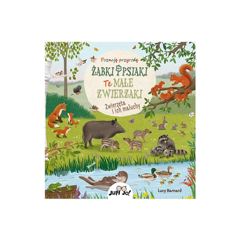 Poznaję przyrodę, Żabki i psiaki. Te małe zwierzaki, Wydawnictwo Jedność