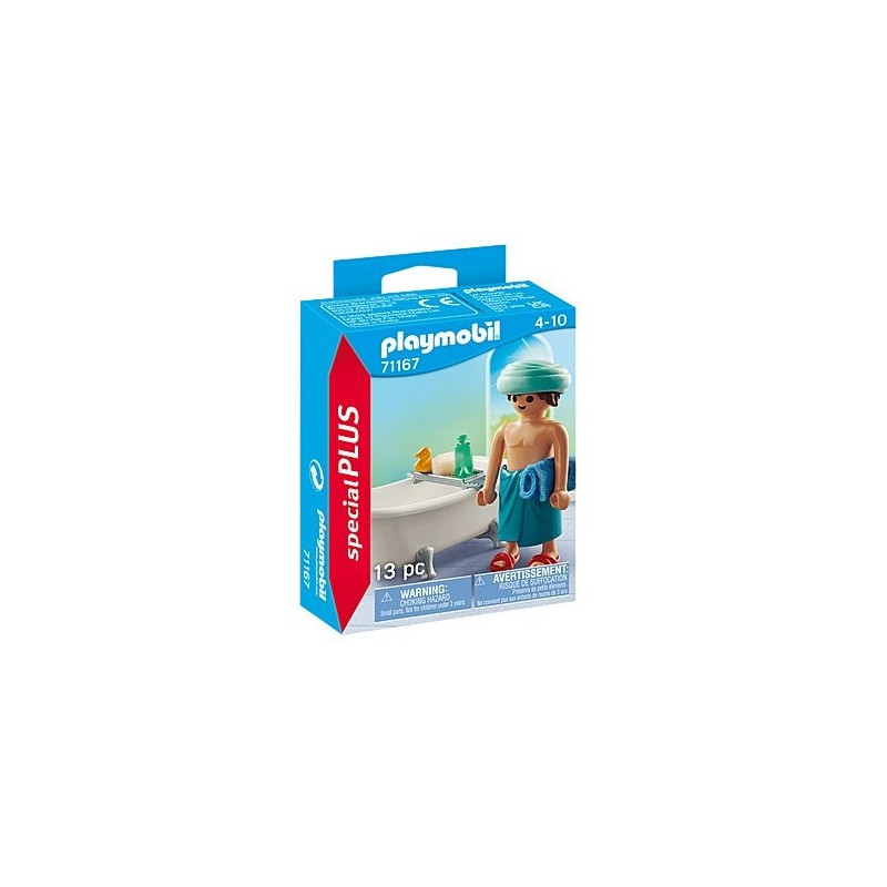 Playmobil 71167, Mężczyzna w wannie