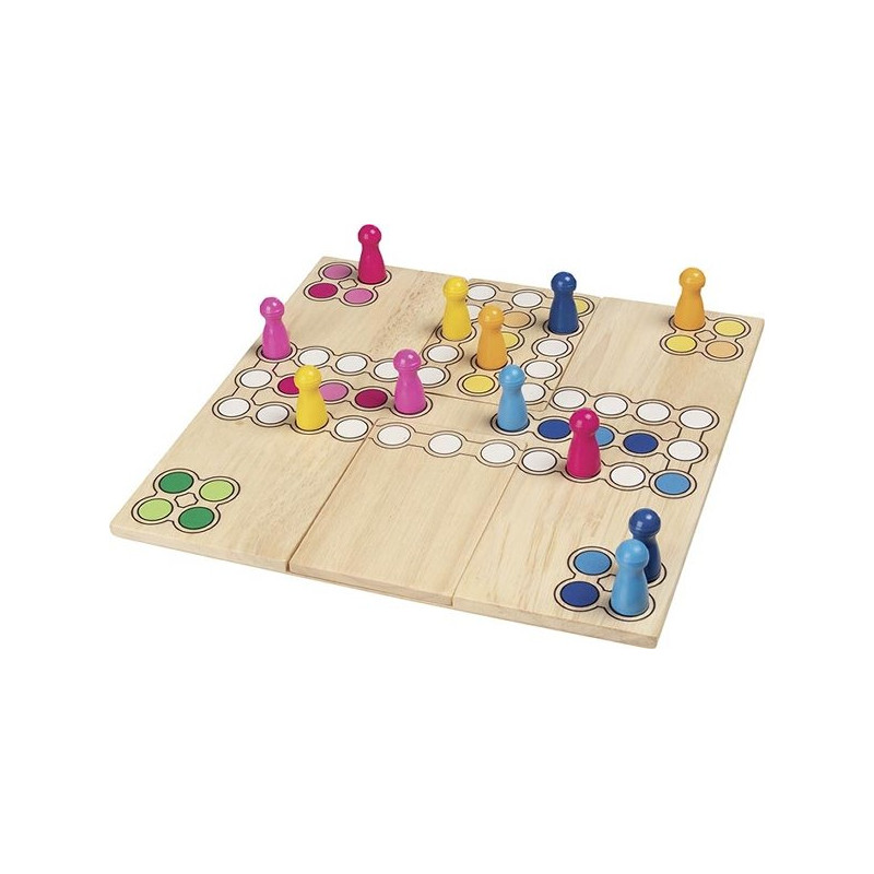 Drewniana gra planszowa, LUDO, Goki 56914