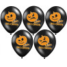 Balon Halloween - Dynia - balon lateksowy