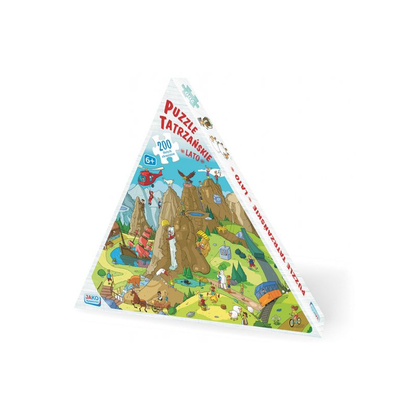Puzzle Tatrzańskie, Lato, 200 dużych elementów