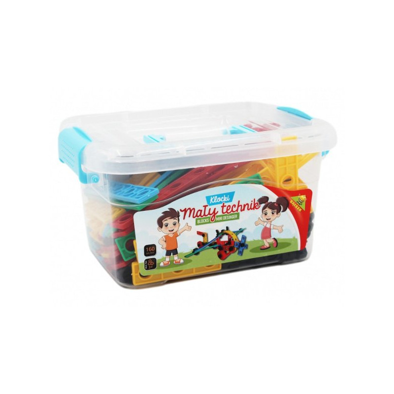 Klocki Mały Technik, 160 elementów