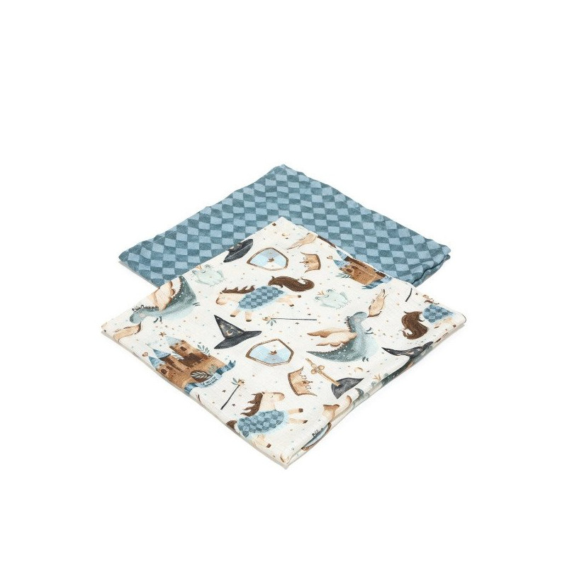 Pieluszki 100% bamboo muślin, Prince, La Millou