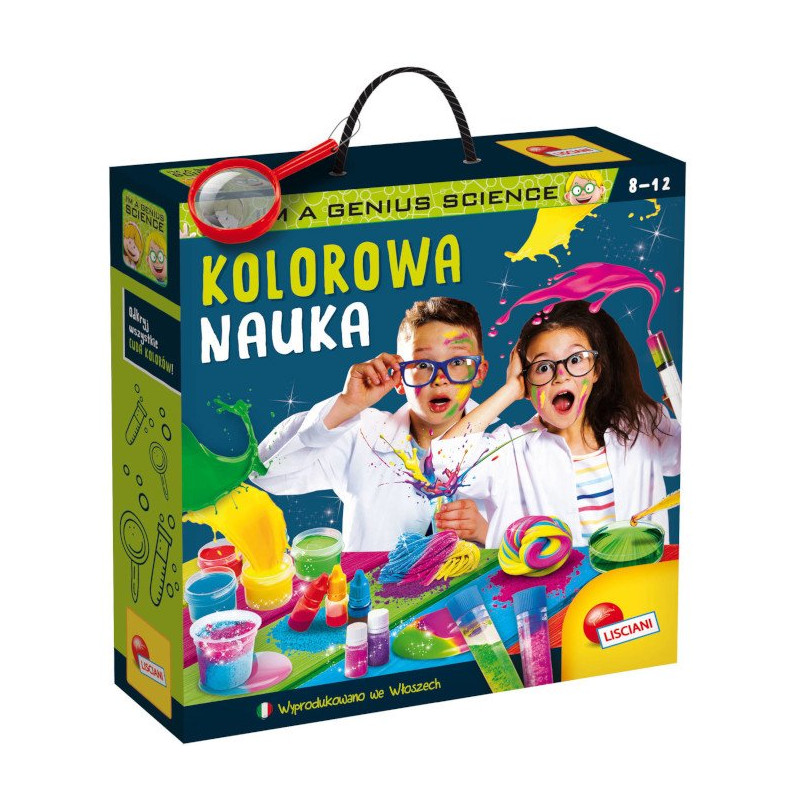 Kolorowa nauka, Mały geniusz, Lisciani 86252