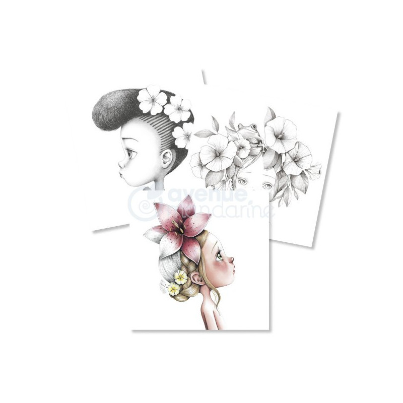 Kolorowanki Wild 1 Emmanuelle Colin