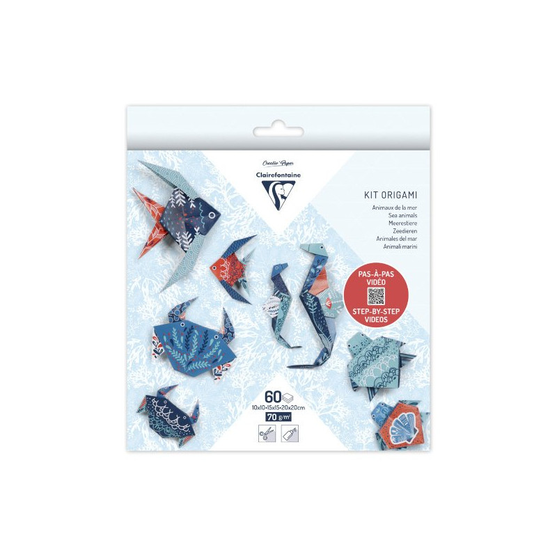 Zestaw Origami - Zwierzęta morskie