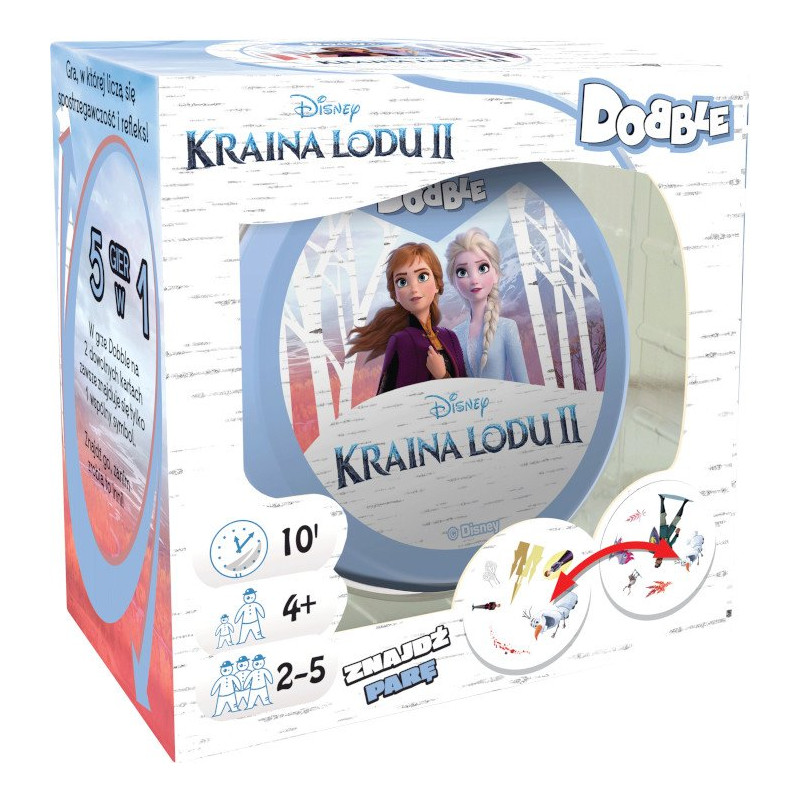 Dobble Kraina Lodu 2 - Gra Rebel