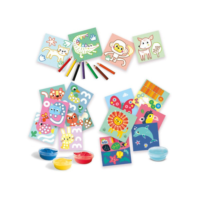 Malowanie palcami, SES 3w1, My first  - SES Creative 14759