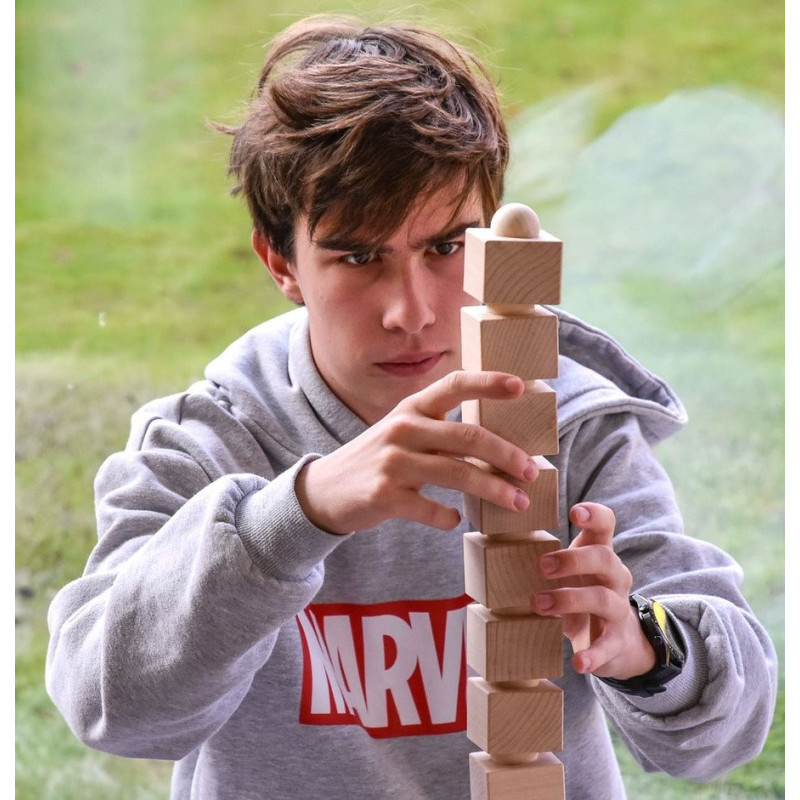 Balance tower, wieża z klocków, 16el.