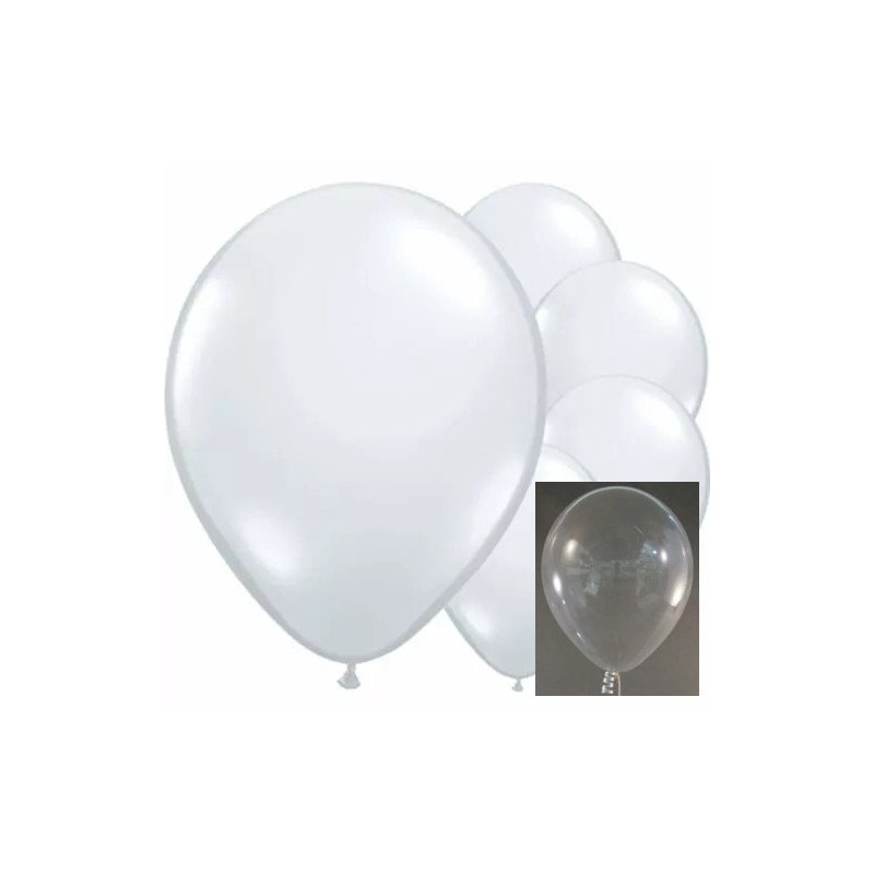 18" Sempertex CRYSTAL CLEAR STUFFER BALLOON