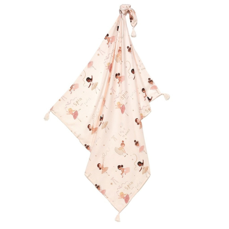 Otulacz Bambusowy Fringe, Ballerine, La Millou