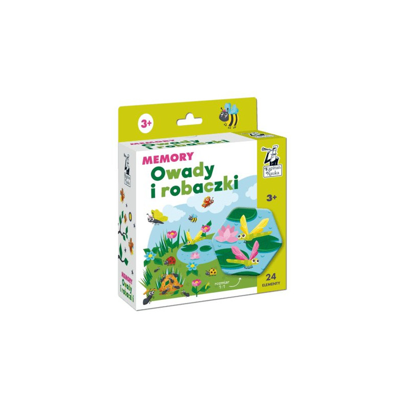 Memory, Owady i Robaczki, Kapitan Nauka