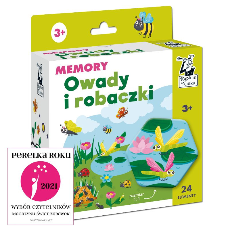 Memory, Owady i Robaczki, Kapitan Nauka