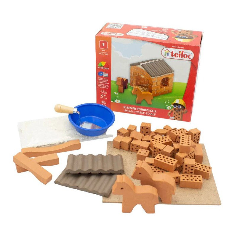 Teifoc 1026 - Mała stajnia - zestaw do budowli z cegiełek
