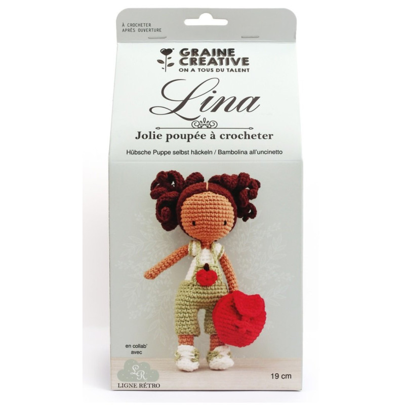 Zestaw do szydełkowania - Lalka Lina