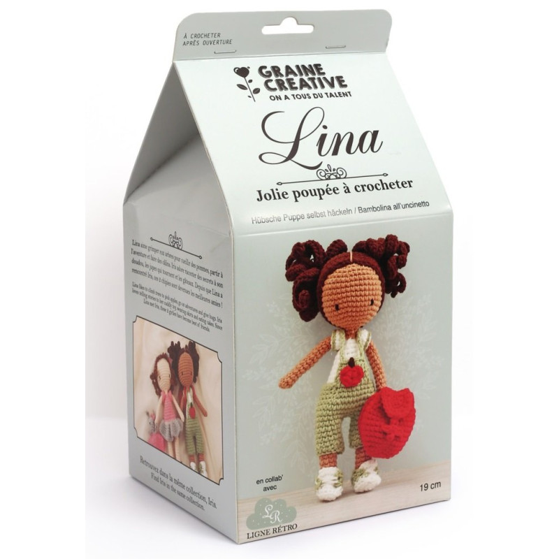 Zestaw do szydełkowania - Lalka Lina