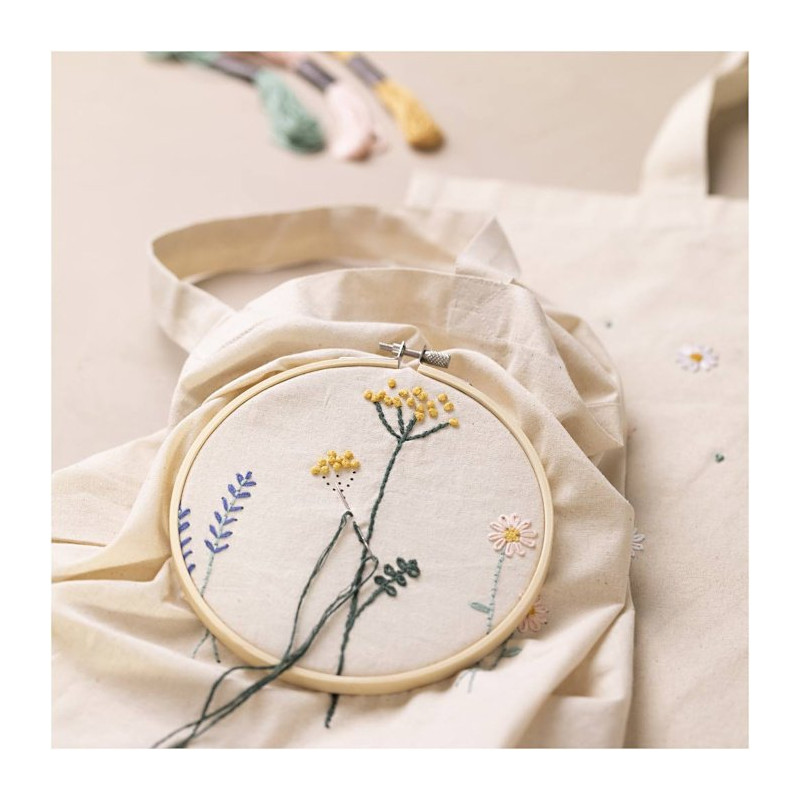 Zestaw do wyszywania - Torby w Kwiaty