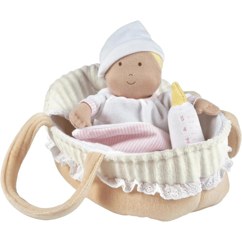Szmaciana Lalka Grace - Bobas w koszyku