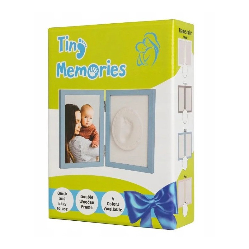 Podwójna ramka z glinką, Odcisk bobasa