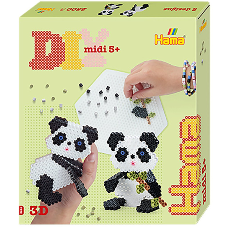 Koraliki Hama 3258 - Panda 3D