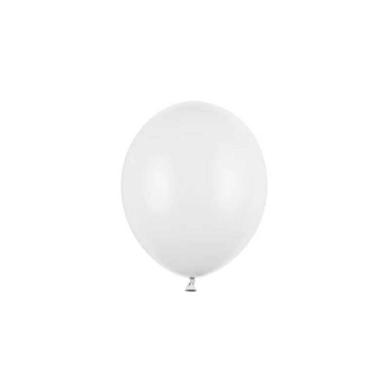 Balon lateksowy 5 cali (12 cm) - Pastel White - 100 sztuk