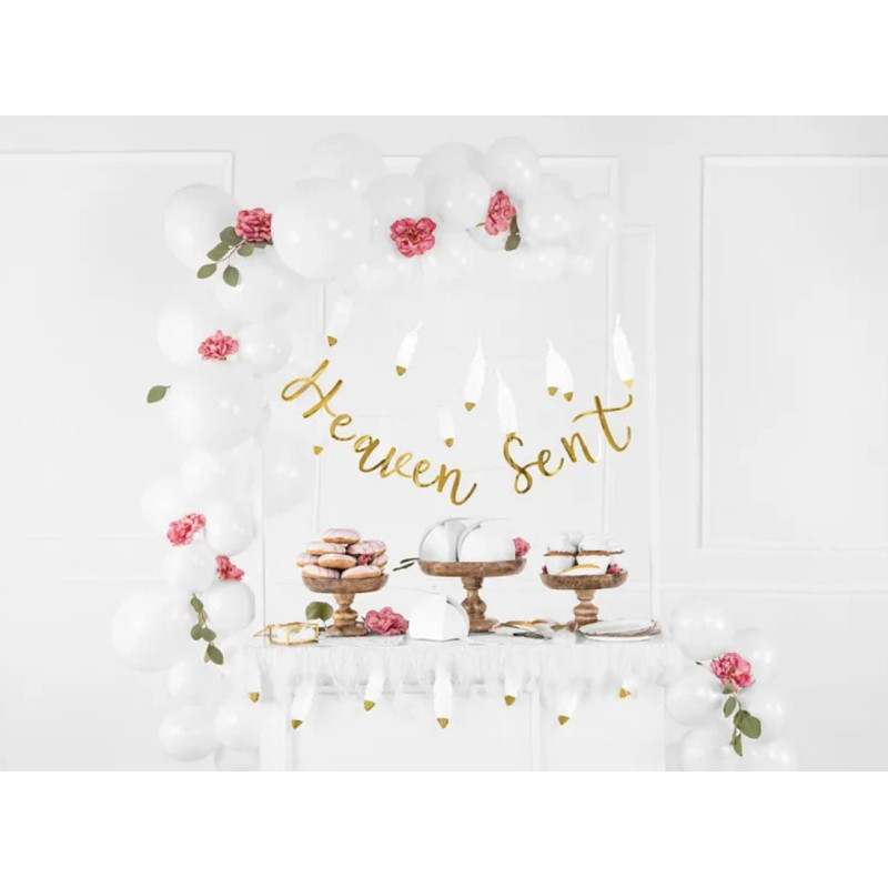 Balon lateksowy 5 cali (12 cm) - Pastel White - 100 sztuk