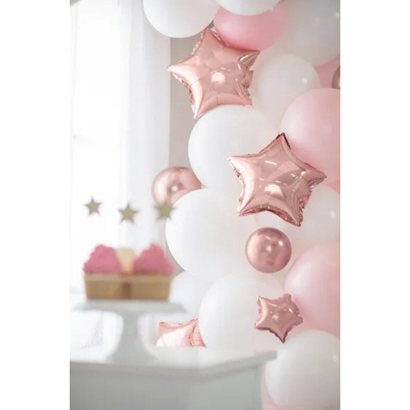 Balon lateksowy 5 cali (12 cm) - Rose Gold (Glossy) - 50 sztuk