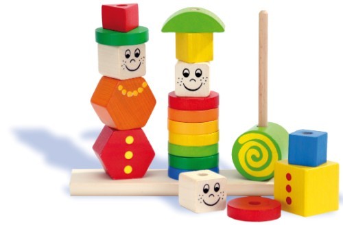 drewniane układanki i gry