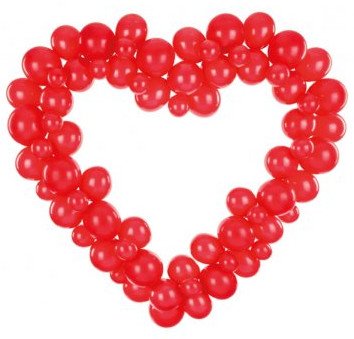 Girlandy z balonów DIY