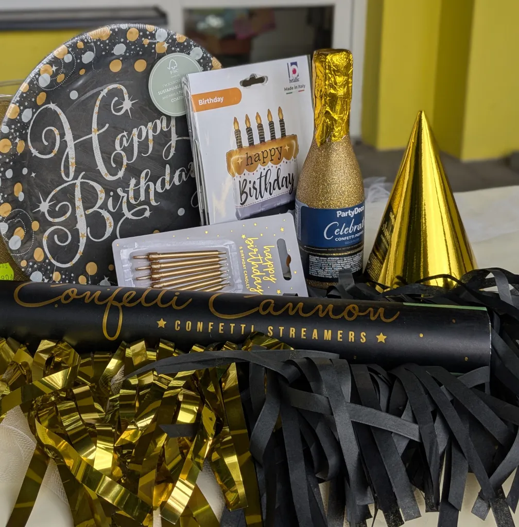 Dodatki imprezowe, urodziny dorosłych