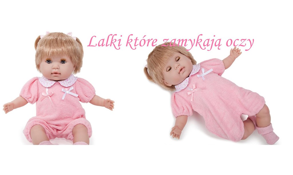LALKA HISZPAŃSKA ZAMYKA OCZY