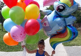 Bukiet balonów na 5 urodziny